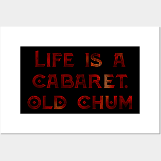 Life is a Cabaret, Old Chum Posters and Art